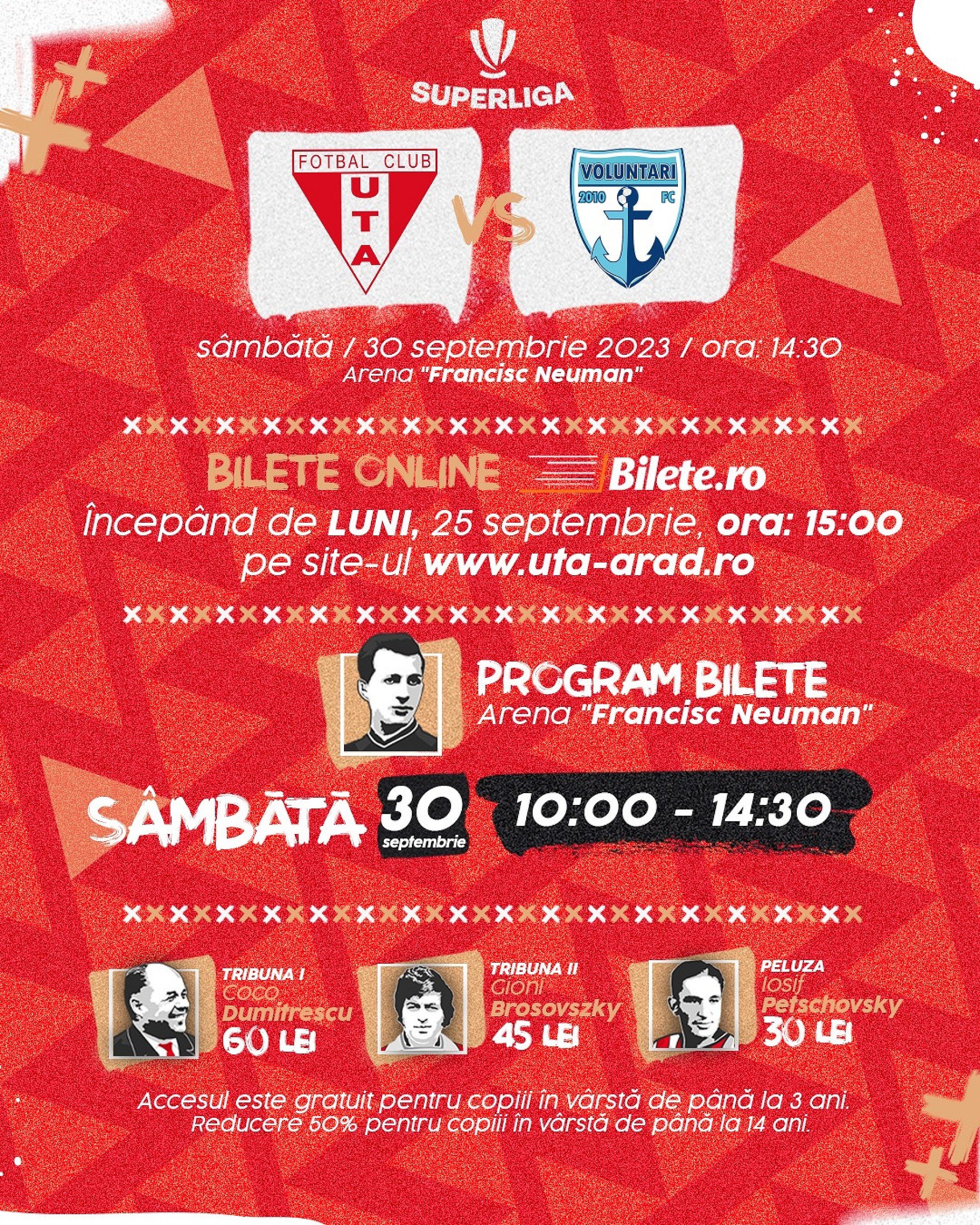 Imagine Bilete pentru UTA - FC Voluntari