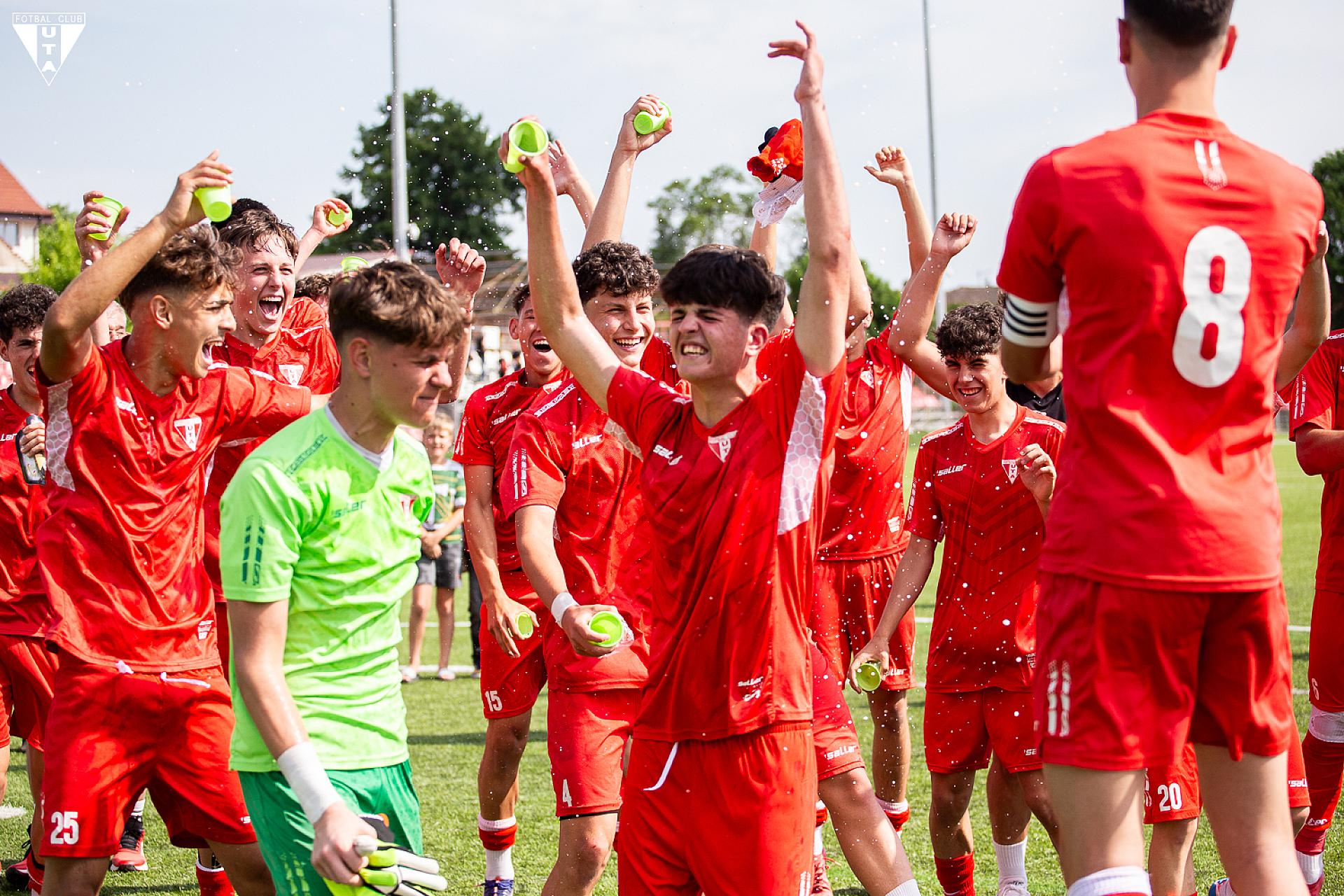 Imagine FOTO | UTA e noua campioană la U17!